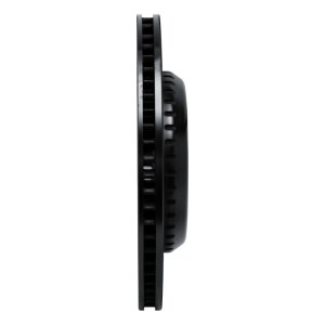 Land Rover Defender 90 Brake Rotor (1) - Rear Right - R1 Concepts - Drilled & Slotted - Black - `20-`25
